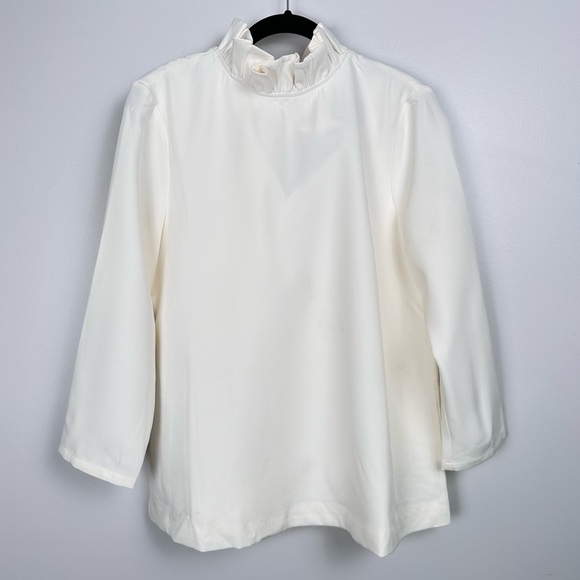 Tuckernuck Pomander Place Cream Faye Blouse Various Sizes - Picture 8 of 12